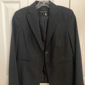 Jones New York Grey Stretch Blazer